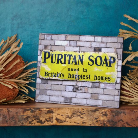 PLAQUE PHOTO ANCIENNE ANGLETERRE (Côté)