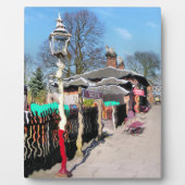 PLAQUE PHOTO ANCIENNE GARE (Devant)