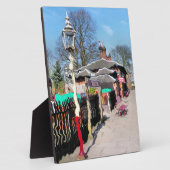 PLAQUE PHOTO ANCIENNE GARE (Côté)