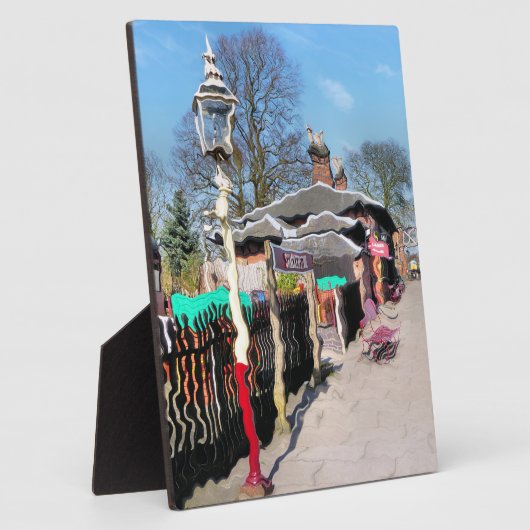 PLAQUE PHOTO ANCIENNE GARE (Côté)