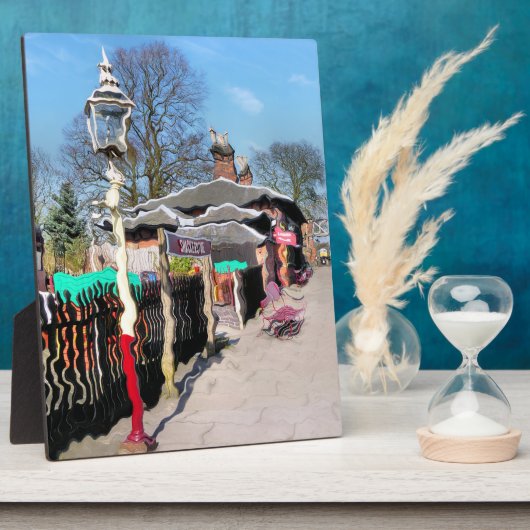 PLAQUE PHOTO ANCIENNE GARE (Côté)