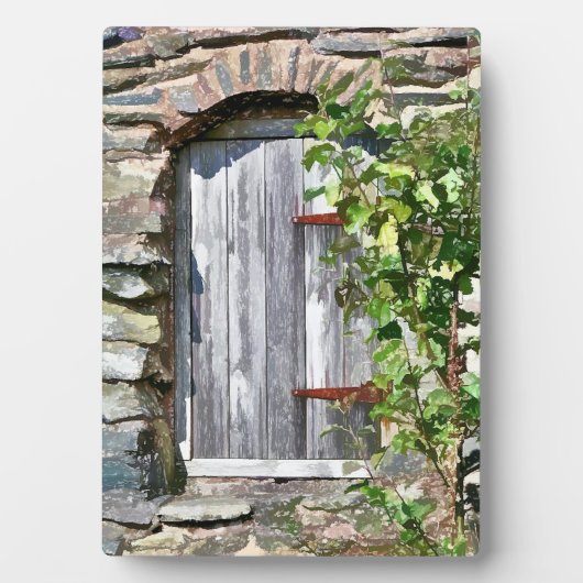 PLAQUE PHOTO ANCIENNE PORTE DE GAIN (Devant)