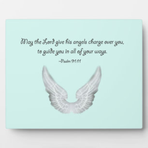 Plaque Photo ange gardien