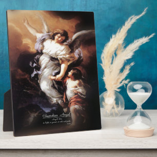 Plaque Photo Ange gardien Angele Dei