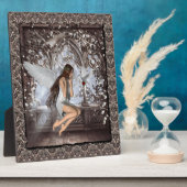 Plaque Photo Angel et sa colombe (Côté)