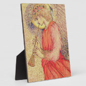 Plaque Photo Angel Jouer un Flageolet (Côté)