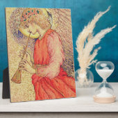 Plaque Photo Angel Jouer un Flageolet (Côté)