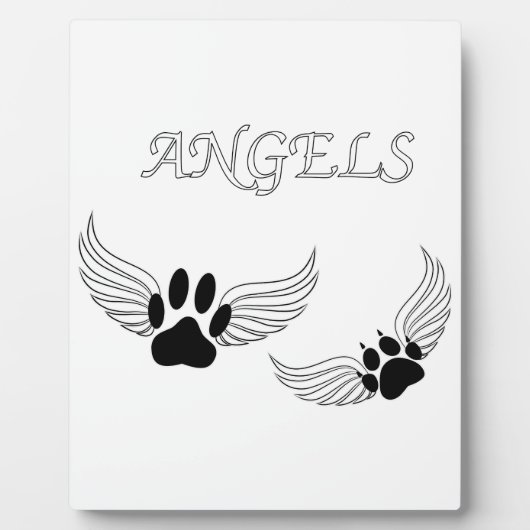 Plaque Photo Angel Pet Animaux (Devant)