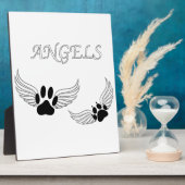 Plaque Photo Angel Pet Animaux (Côté)
