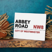 Plaque Photo Angleterre d'Abbey Road (Côté)