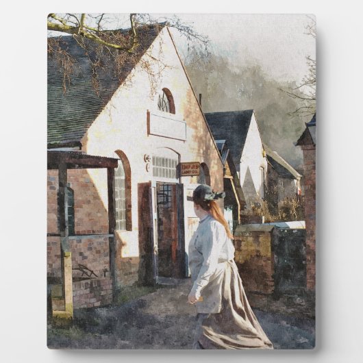 PLAQUE PHOTO ANGLETERRE VICTORIENNE (Devant)