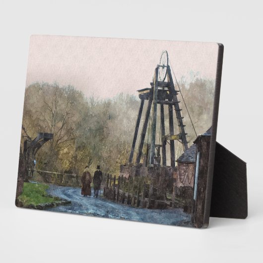 PLAQUE PHOTO ANGLETERRE VICTORIENNE (Côté)