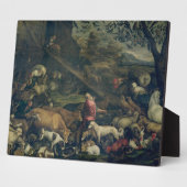 Plaque Photo Animals Entering the Ark (Côté)