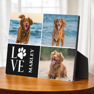 Plaque Photo Animaux Compagnon Canin Moderne 3 Collage de Photo