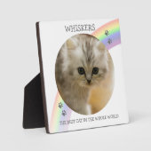 Plaque Photo Animaux de compagnie photo commémoratifs modernes  (Recto)