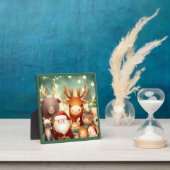 Plaque Photo Animaux de Noël 8 (Insitu)