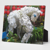 Plaque Photo Année du cheval | 春 節 馬 ... Topiary chinois (Côté)