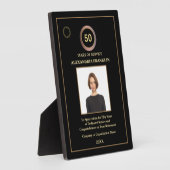 Plaque Photo Années De Service Rémunération De Photos (Côté)