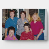 PLAQUE PHOTO ANNIE SUE AVEC DES AMIS DE L'ÉCOLE (Devant)