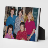 PLAQUE PHOTO ANNIE SUE AVEC DES AMIS DE L'ÉCOLE (Côté)