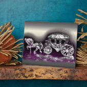 Plaque Photo Anniversaire du Mariage d'argent avec un entraîneu (Côté)