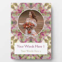 Anniversaire du Mariage d'étoile rose violet perso