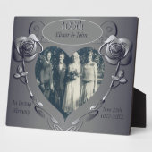 Plaque Photo Anniversaire "En mémoire de" (Côté)