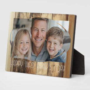 Plaque Photo Anniversaire meilleur papa fête des pères photo pe