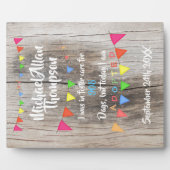 Plaque Photo Annonce d'adoption de la garde d'enfants jour de p (Devant)