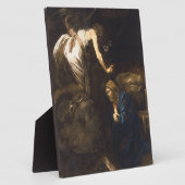 Plaque Photo Annonciation Par Caravaggio (Côté)