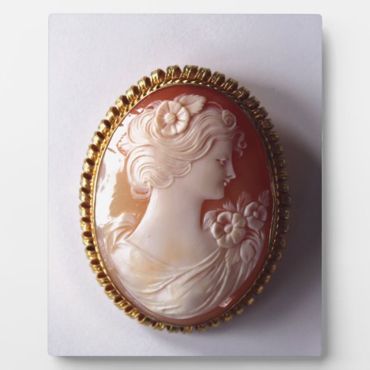 Plaque Photo Antique Cameo (Devant)