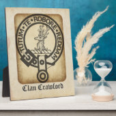 Plaque Photo Antique de Crawford (Côté)