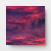 Plaque Photo août rouge (Devant)