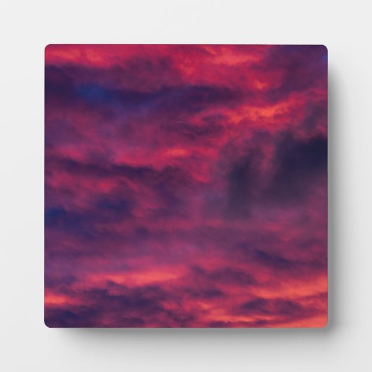 Plaque Photo août rouge (Devant)