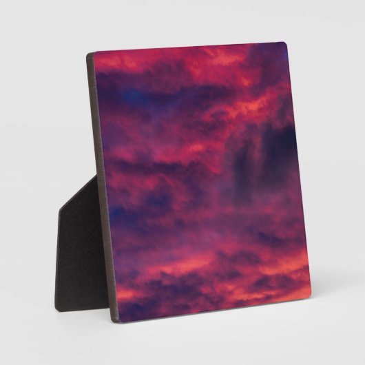 Plaque Photo août rouge (Recto)