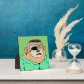 Plaque Photo Ape ennuyée (Insitu)