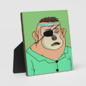 Plaque Photo Ape ennuyée (Recto)