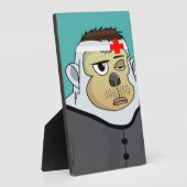 Plaque Photo Ape ennuyée (Côté)