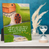 Plaque Photo Apocalypse 21:6 (Côté)