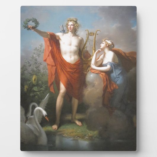 Plaque Photo apollo & the muses (Devant)