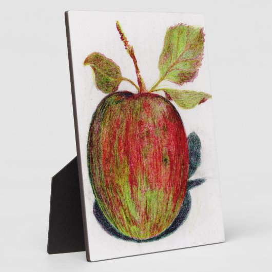 Plaque Photo Apple (Côté)