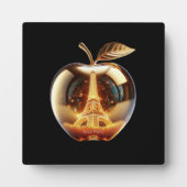 Plaque Photo Apple Love Paris (Devant)