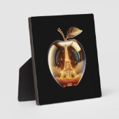 Plaque Photo Apple Love Paris (Recto)