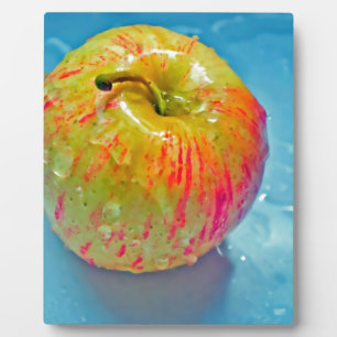 Plaque Photo Apple rougeoyant