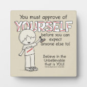 Plaque Photo Approuvez-vous (Devant)