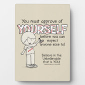 Plaque Photo Approuvez-vous (Devant)