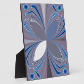 Plaque Photo Araignée bleue (Côté)