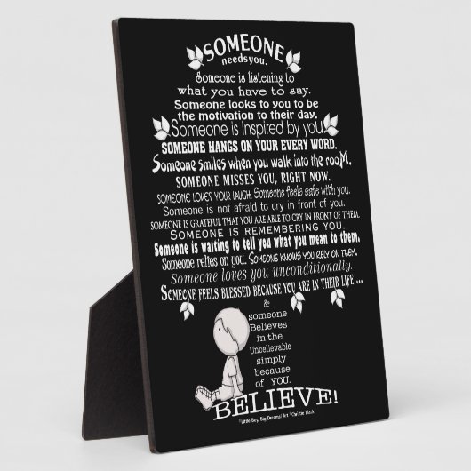 Plaque Photo Arbre (Côté)