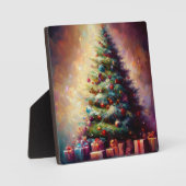 Plaque Photo Arbre 3 Noël (Recto)