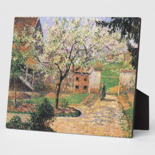Plaque Photo Arbre à prune, Eragny Camille Pissarro